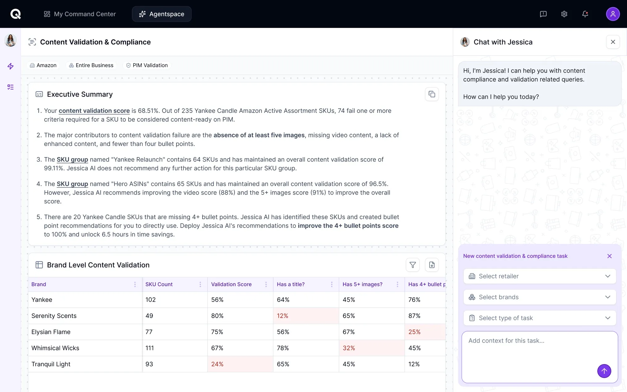 Content agent view 6