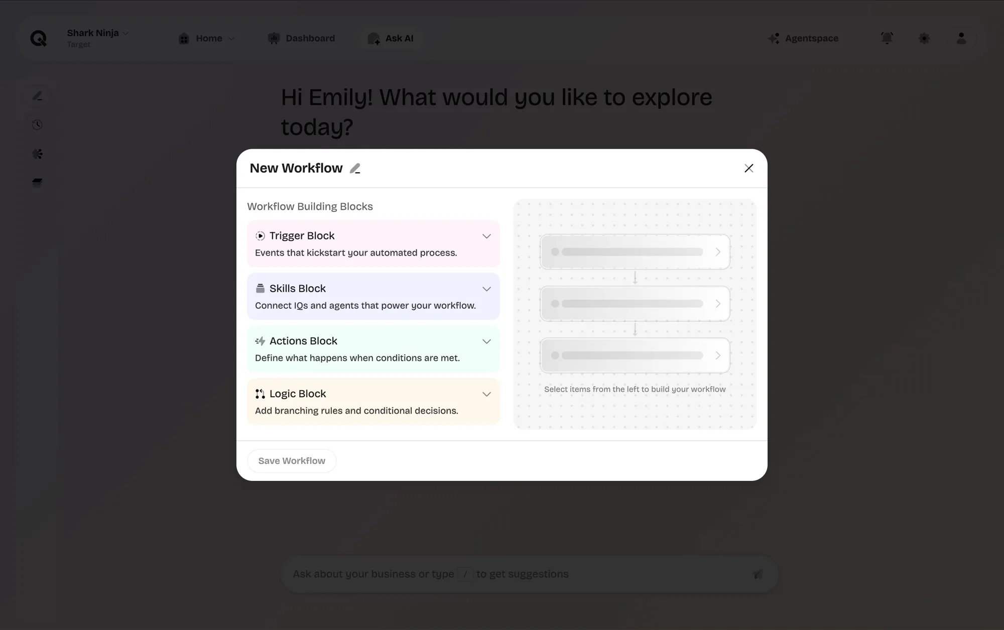 Workflow config 1